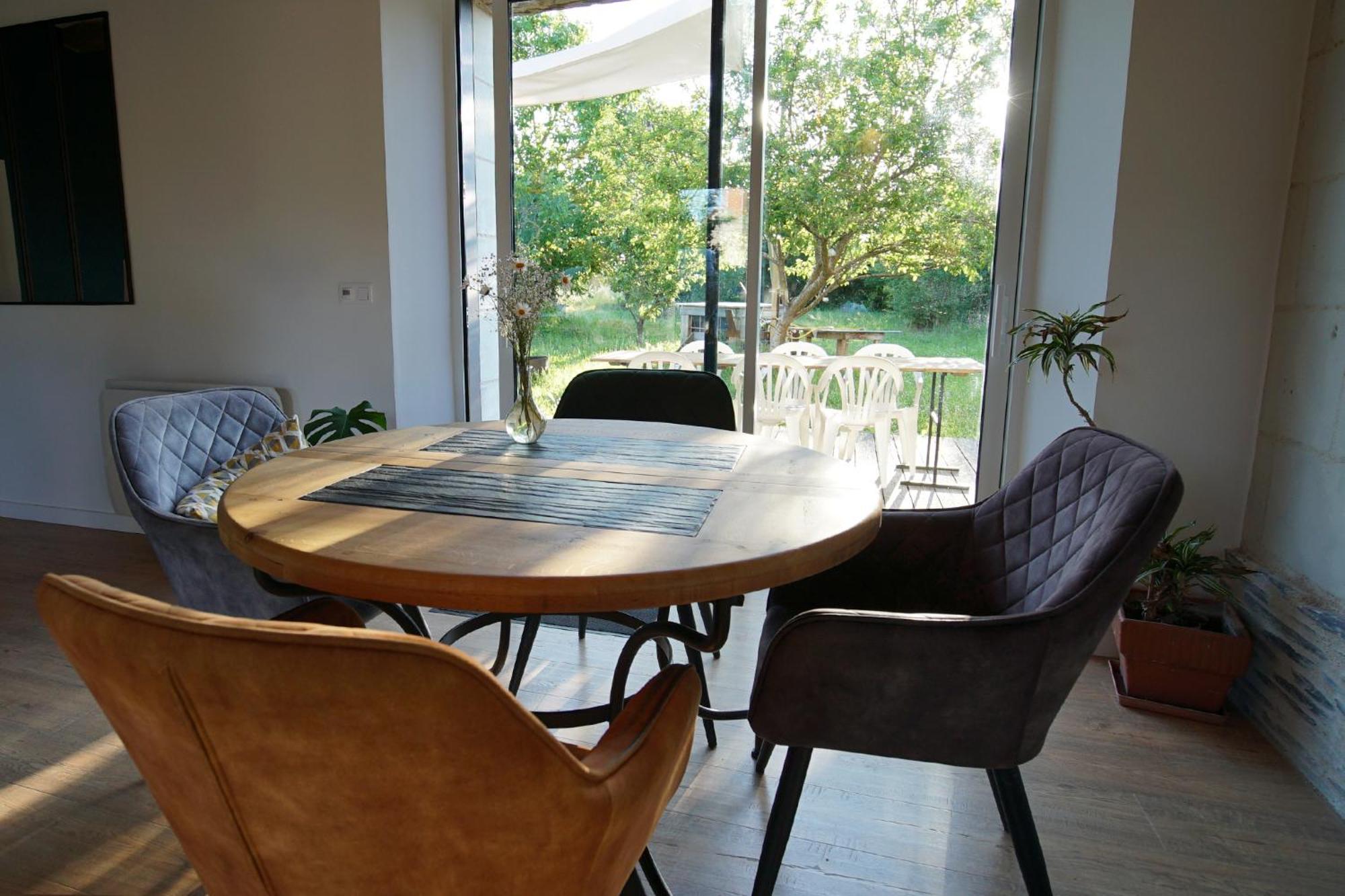 Ferienwohnung La Longere La Menitré Exterior foto